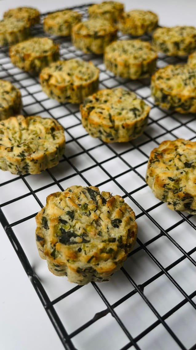 كوكيز الزعتر الاخضر (بدائل القمح)