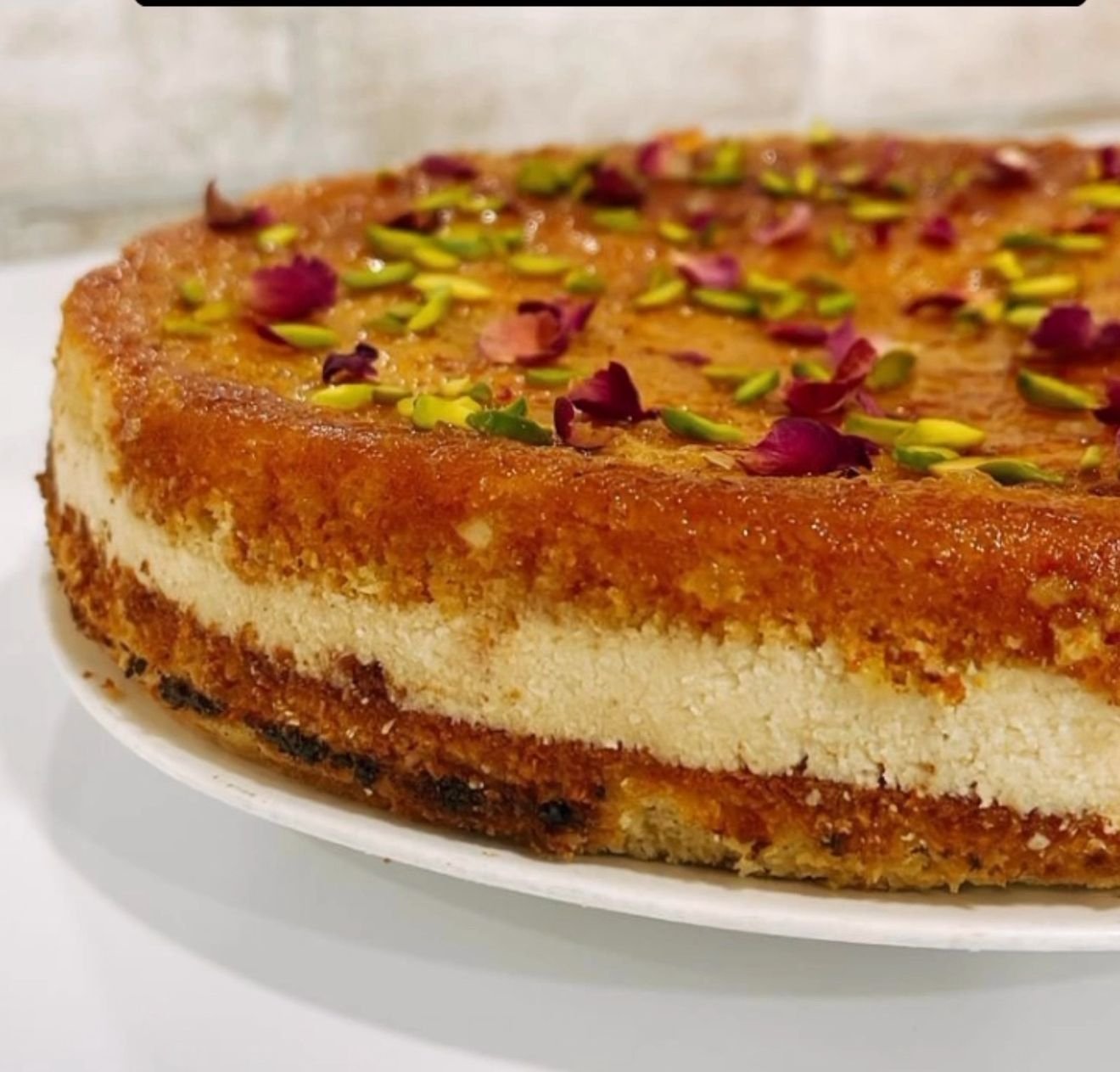 بسبوسة بالقشطة