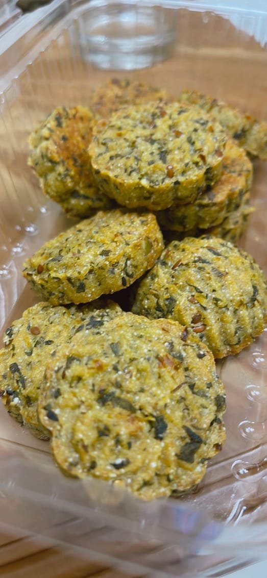 كوكيز البركه بالزعتر الاخضر و زيت الزيتون